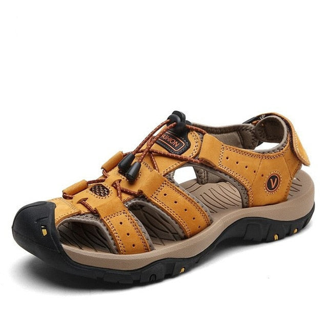 Genuine Leather Men's Sandals