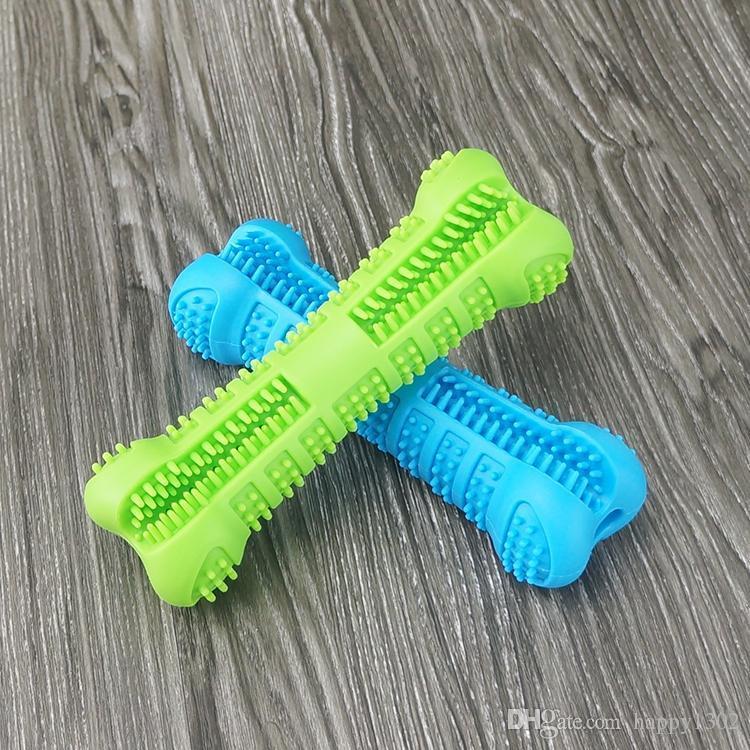 Bone Brush - Dog Dental Toothbrush  Chew Toy